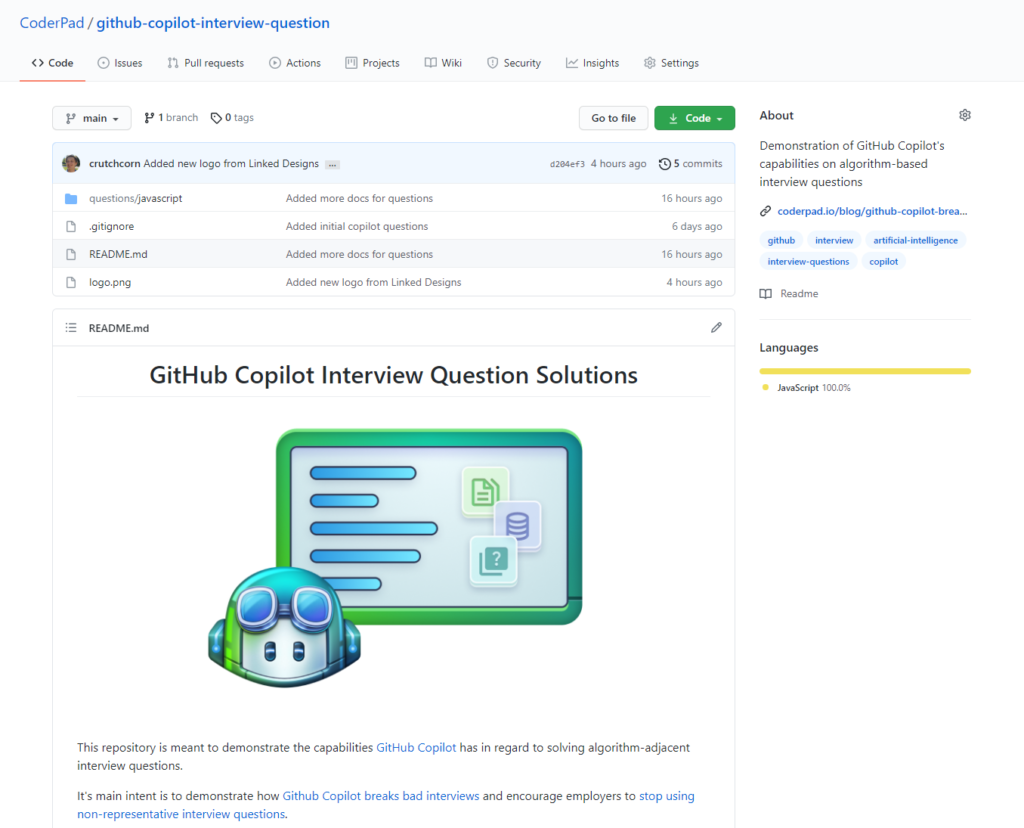 GitHub Copilot Breaks Bad Interviews - CoderPad