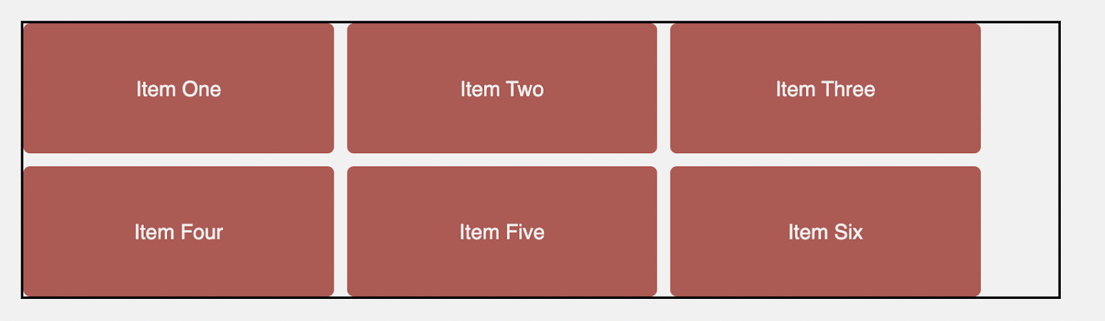 html - Flexbox column align items same width but centered without wrapper ( css-only) - Stack Overflow