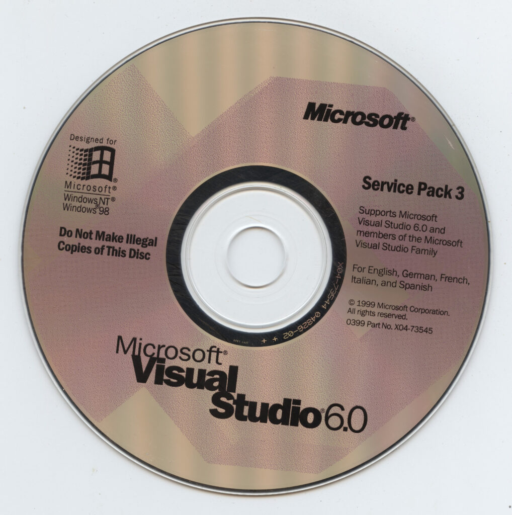 Microsoft visual studio cd image